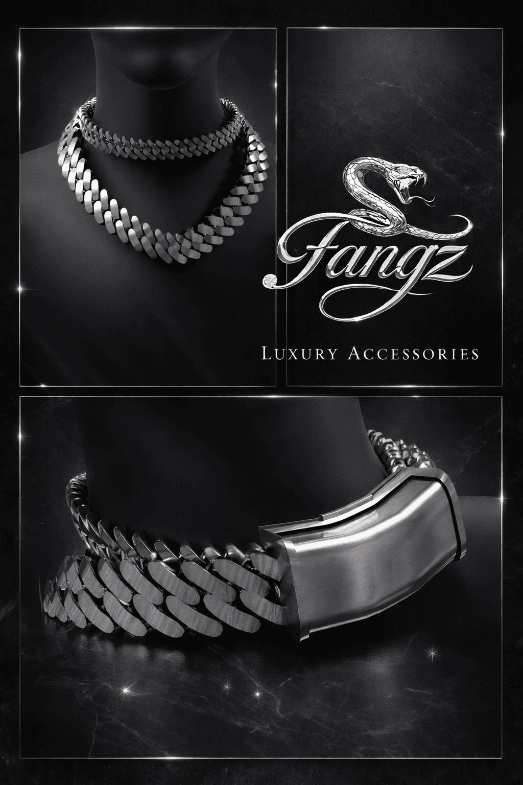 Cuban Link Choker V2